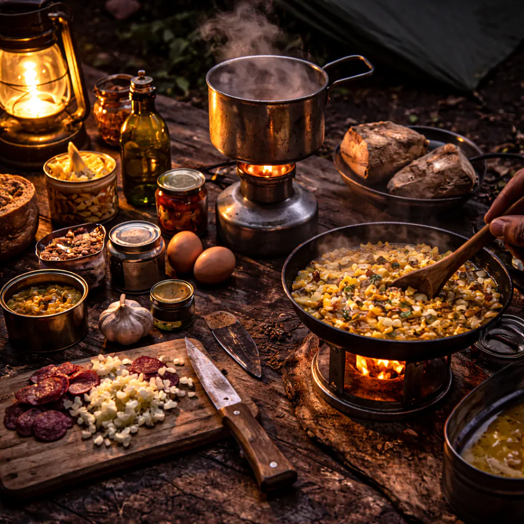Kochen ohne Küche: improvisieren ohne Chaos