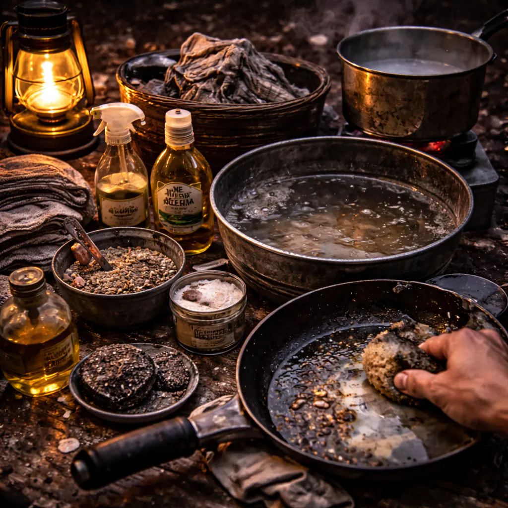 Spülen ohne Wasser: praktikable Minimalroutinen