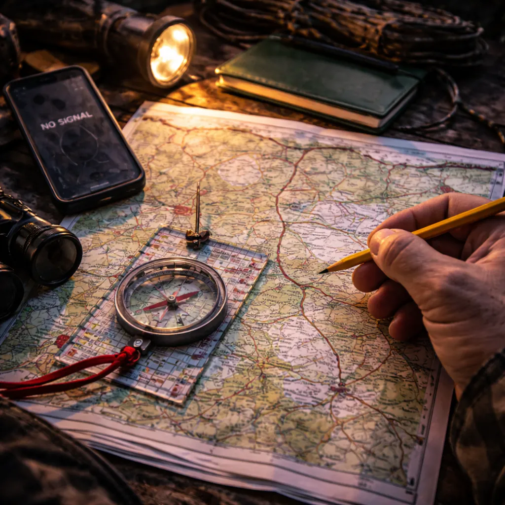 Karten lesen: die Basics, wenn GPS nicht hilft