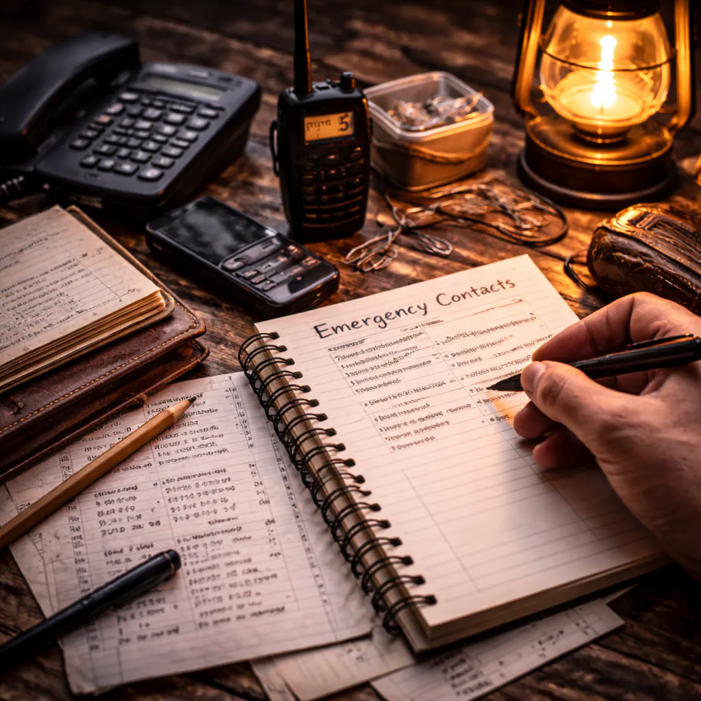 Kontaktlisten offline: Papier schlägt Cloud