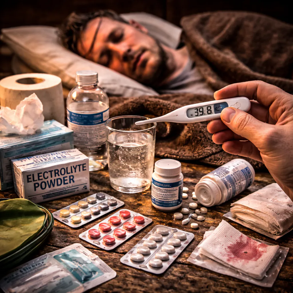 Fieber, Durchfall, Dehydrierung: das unterschätzte Risiko