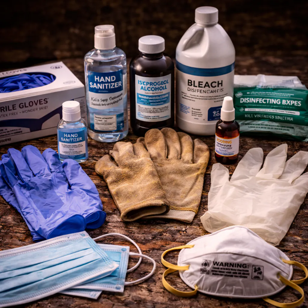 Handschuhe, Desinfektion, Masken: was wofür taugt