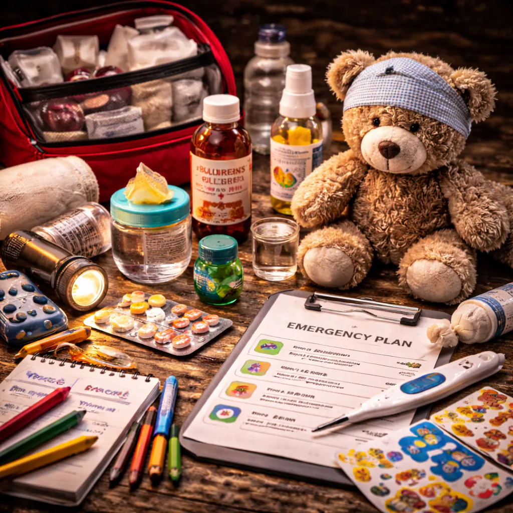 Kinder im Notfall: beruhigen, versorgen, strukturieren