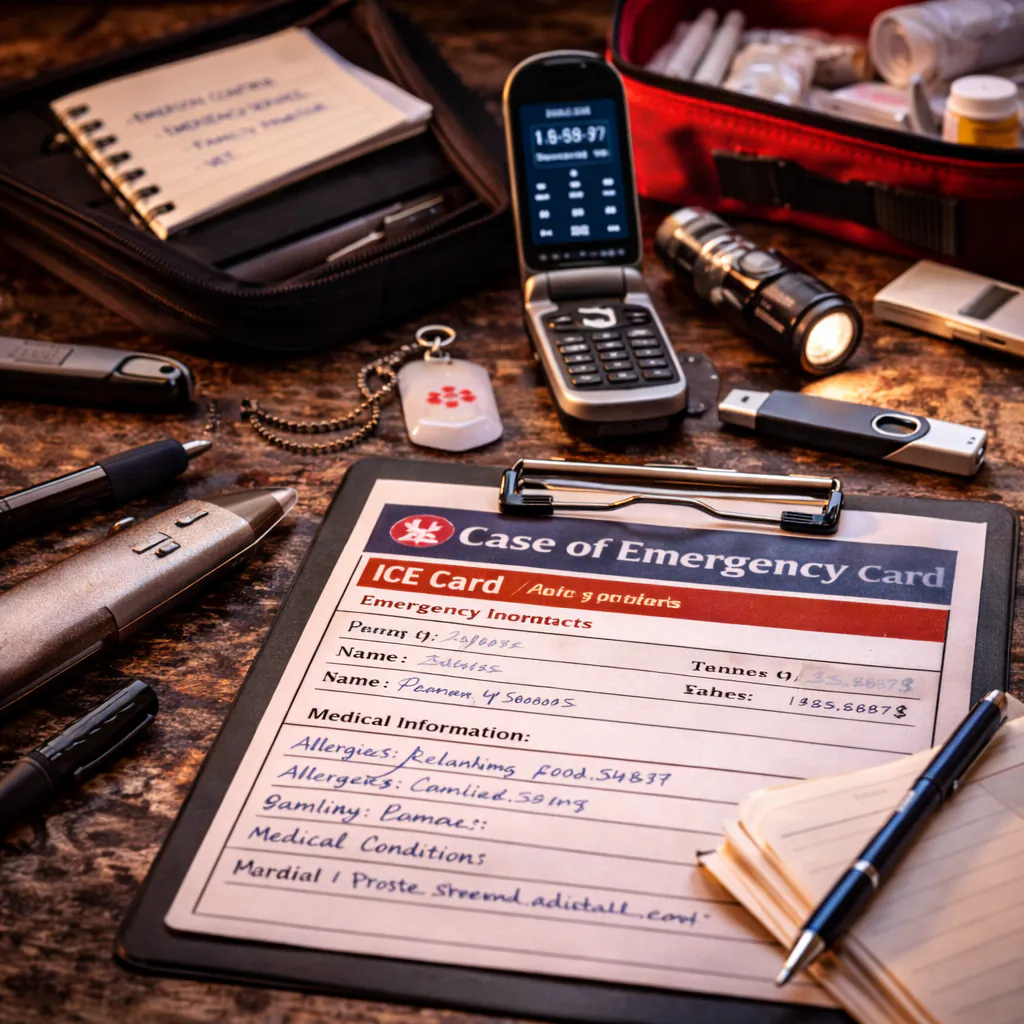 Notfallnummern & medizinische Infos offline bereithalten