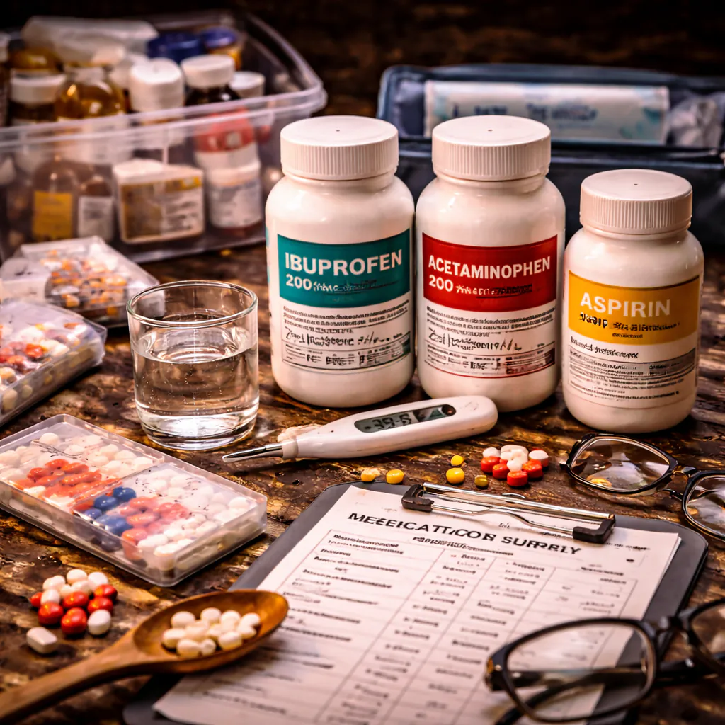 Schmerzmittel richtig lagern und dosieren: Basics