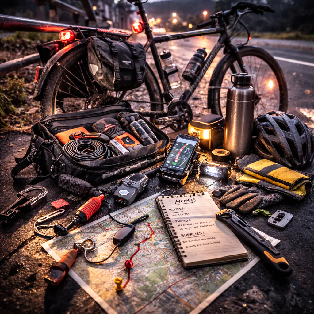 Fahrrad als Backup: was du wirklich brauchst