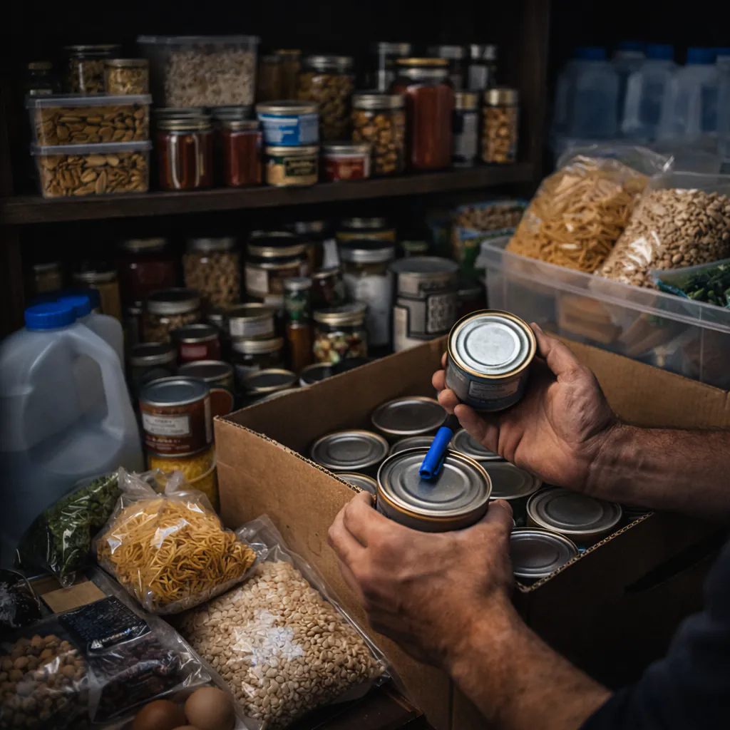 14 Tage Vorrat: Rotation, Platz, Routine