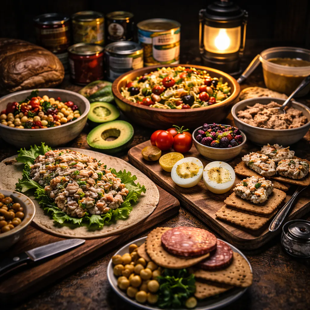 Essen ohne Strom: kalte Küche, die satt macht