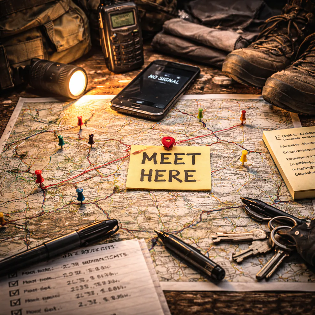 Treffpunkte & Absprachen: wenn nichts mehr erreichbar ist