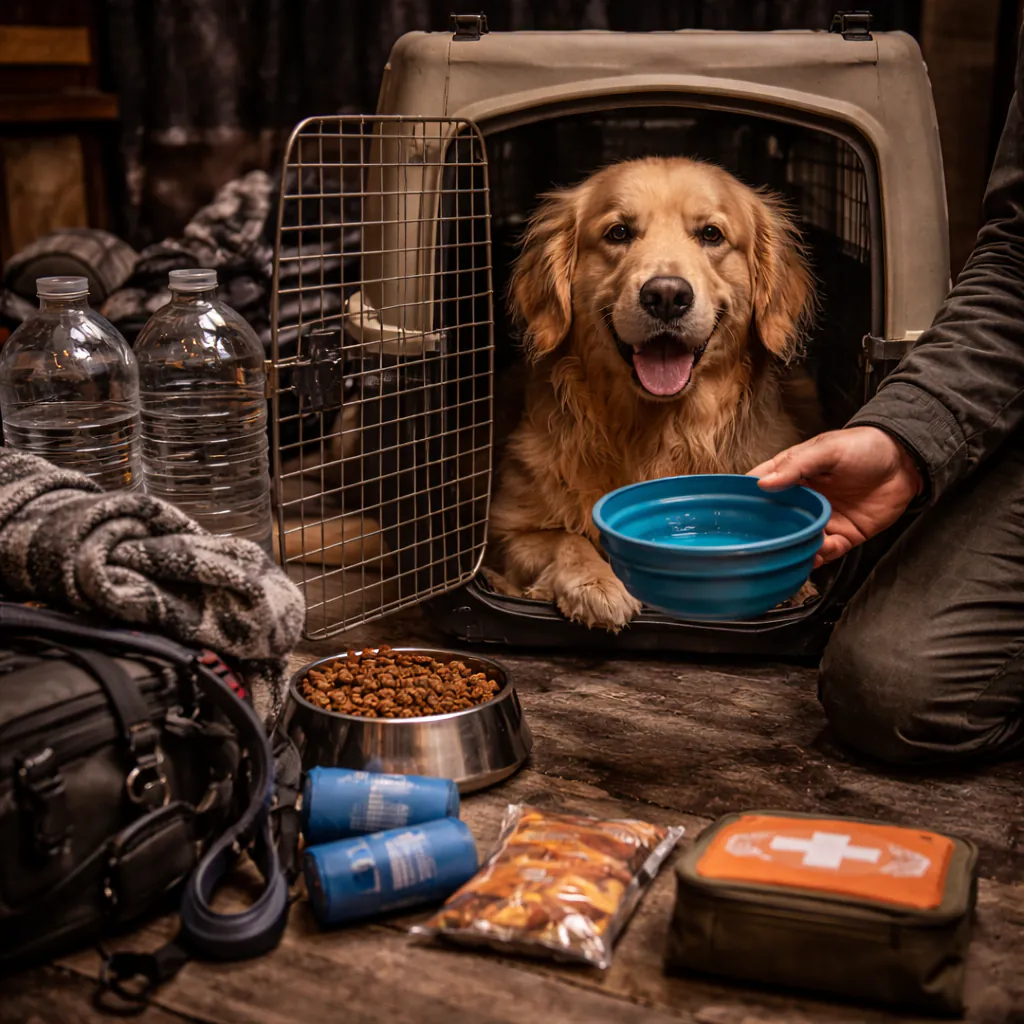 Haustiere im Notfall: Transport, Wasser, Ruhe