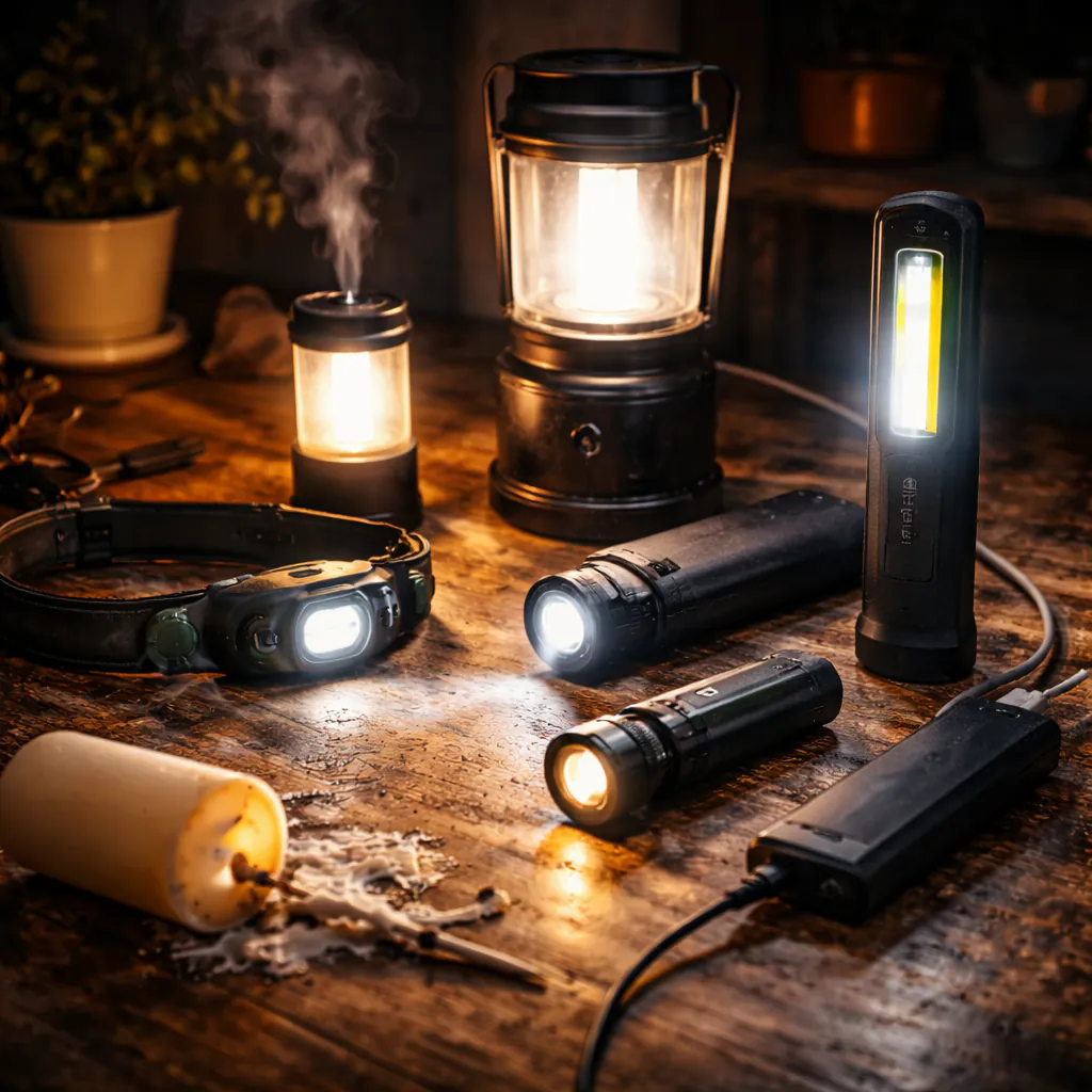 Kerzen sind kein Plan: sichere Alternativen für Licht