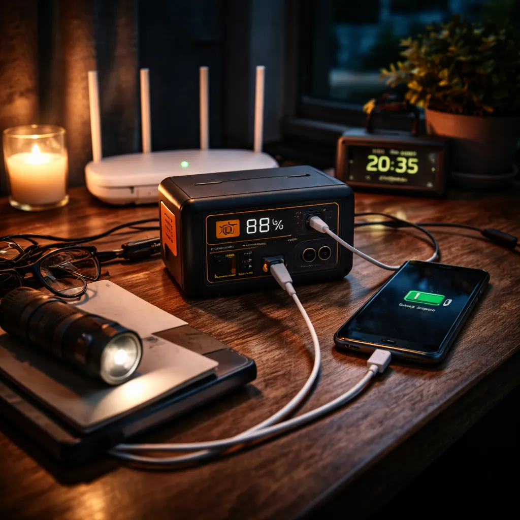 Notstrom für Router & Handy: kleines Setup, großer Effekt