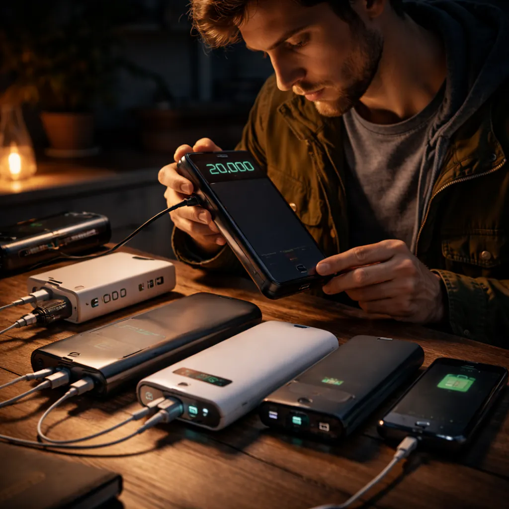 Powerbanks richtig wählen: Kapazität, Ports, reale Laufzeiten
