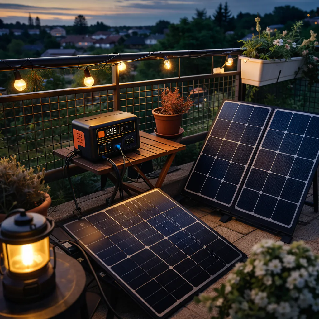 Solarpanel-Setup für Balkon & Garten: realistische Erwartungen