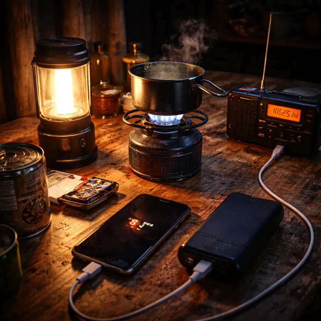 Strom sparen im Blackout: Licht, Kochen, Kommunikation priorisieren